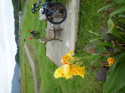 いつもの犬鳴川の休憩所